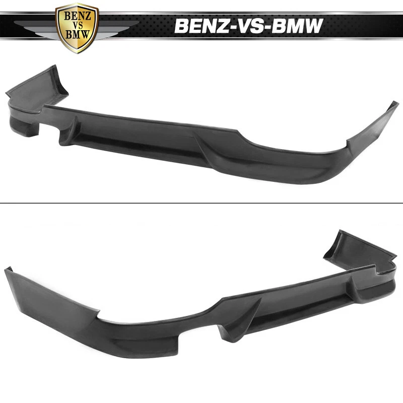 Fits 2004-2007 BMW E60 5-Series Rear Bumper Lip Diffuser PU - Polyurethane Foto 3 de 4