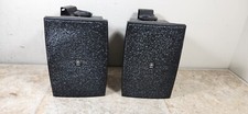 Pair of Yamaha NS-AW1 Two-Way Indoor/Outdoor Speakers, Black
