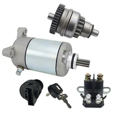 Ranger 500 Starter for Polaris 500 2004-2006 W/Bendix & Relay Key Switch