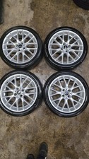 MINI R55 R56 JCW R112 17" Cross Spoke Silver Challenge Alloy Wheels x 4 R112
