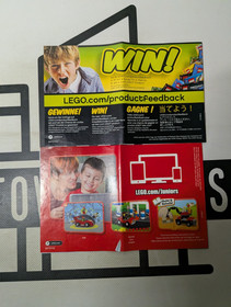 LEGO Juniors 10667 Construction Instruction Manuals Only! NO Bricks! 2 Books