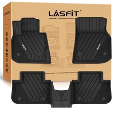 Floor Mats for BMW X3 2018-2024 / BMW X4 2019-2025 TPE 1st & 2nd Row Protection