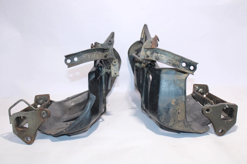 Yamaha Yfz450 2004-2013 OEM reposapiés protectores de talón clavijas peldaños par Foto 4 de 4