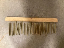 Unbranded Gold Metal Bar Chimes 25"