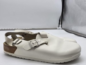men's white leather dress sandals Asher - Leather Slide On Sandal