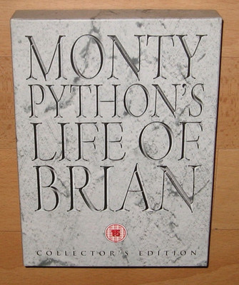 Monty Python Life Of Brian Collectors Edition DVD + Film Frame Postcards Script