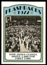 2021 Topps Heritage #NF-DJ Dow Jones Closes Above 1,000