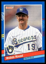 Robin Yount 1991 Donruss #272 Brewers MLB READ FREE SHIPPING AutographDen