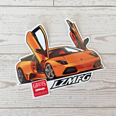 GRIOT'S GARAGE LZMFG Adam LZ Lamborghini Murcielago Drift Motorsport Sticker