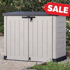 Keter Store It Out Max 1200L Garden Storage Box - Brown