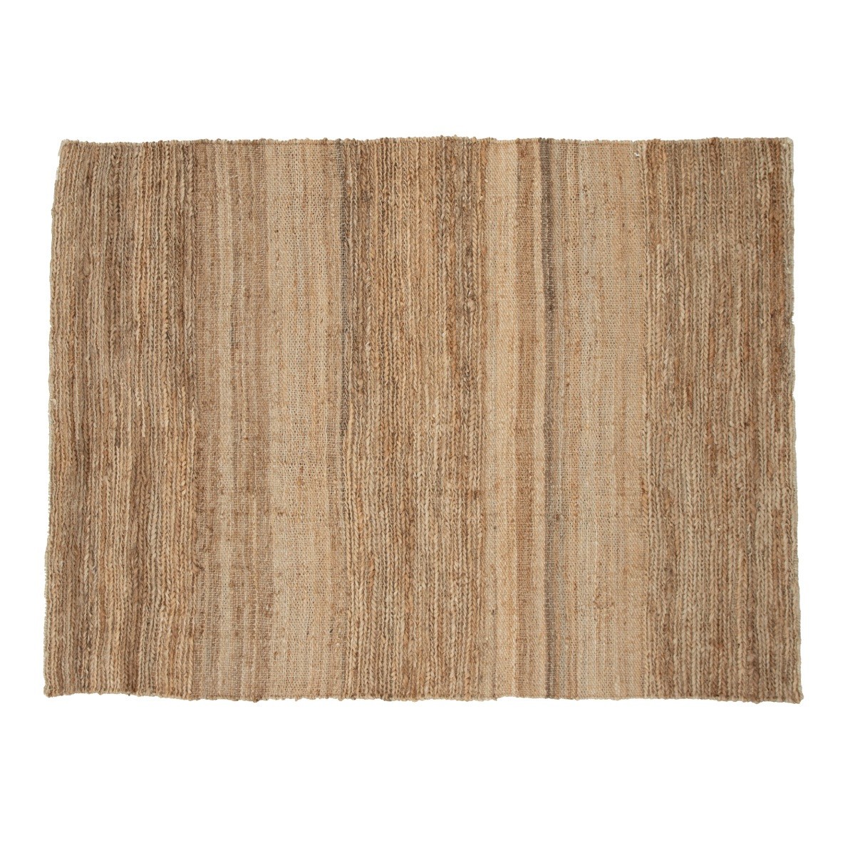 Tapis en jute Hannes 162x230 cm naturel pour salon