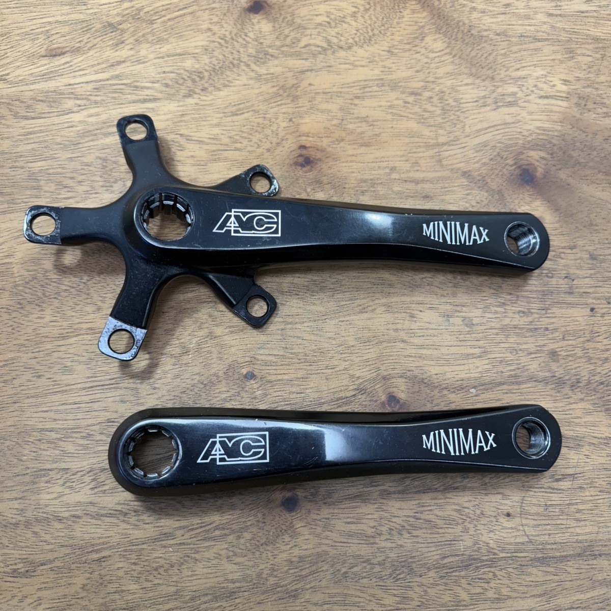 AC Minimax Crank Arms Crankset 165mm BMX Racing Black | eBay