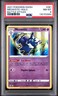 2021 POKEMON SWORD & SHIELD BATTLE STYLES #061 MEOWSTIC-HOLO PSA 8