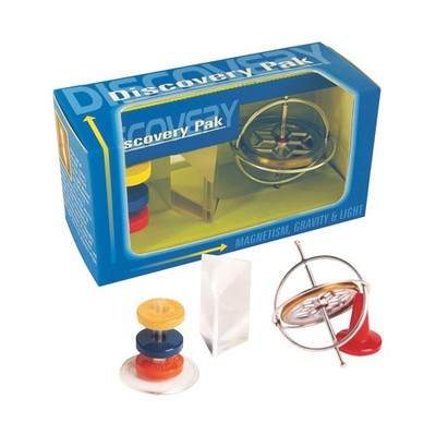 New - Tedco Toys Gyroscope/Prism/Magna-Trix Discovery Pak - Ages 8+