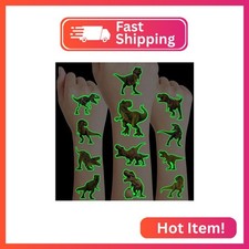 96 PCS T Rex Dinosaur Pre-Cut Temporary Tattoos Birthday Party Decorations Favor