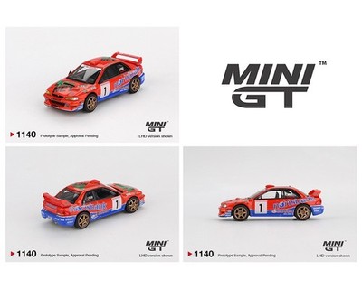 Mini GT Subaru Impreza WRC97 #1 1999 DRM Champion #1140 1/64 | eBay