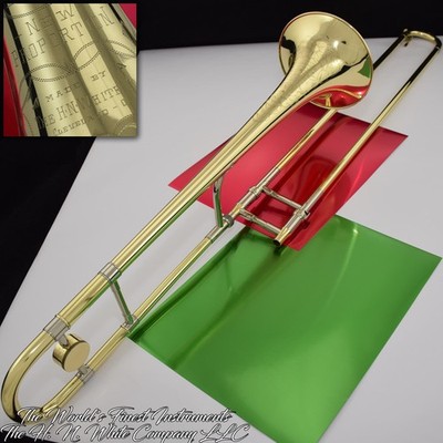 1938 Vintage King H. N. White New Proportion Artist Solo Trombone