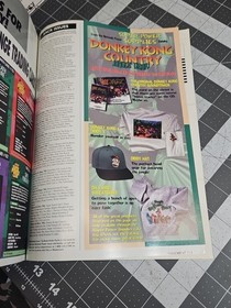 Nintendo Power 1994 VOL 66 MINT Donkey Kong Country Demon&rsquo;s Crest Poster & Cards