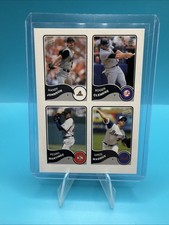 2003 Bazooka Stickers Randy Johnson Pedro Martinez Greg Maddux Roger Clemens HOF