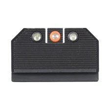 NIGHT FISION Orange/Black Stealth Lower 1/3rd Night Sight Set for Walther PDP