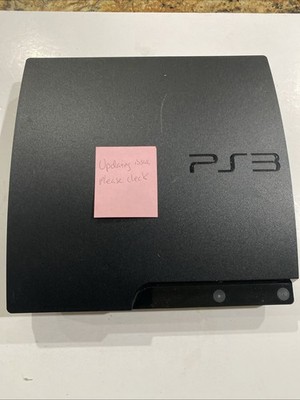 SONY PS3 160GB CECH-3001A - Plays Great System Only Won t Update Need Repair
