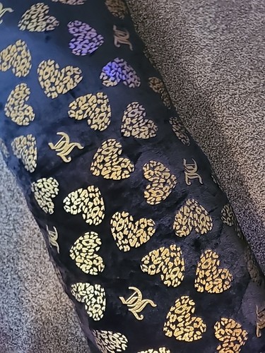 Juicy couture body pillow Black Gold - Picture 3 of 8