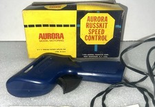 Vintage AURORA RUSSKIT SPEEDCONTROL No. 1345..3.00 for race slot track car w/box