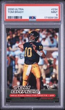 2000 ULTRA #234 TOM BRADY ROOKIE RC PSA 9
