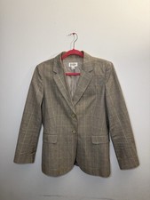 Talbots plaid blazer