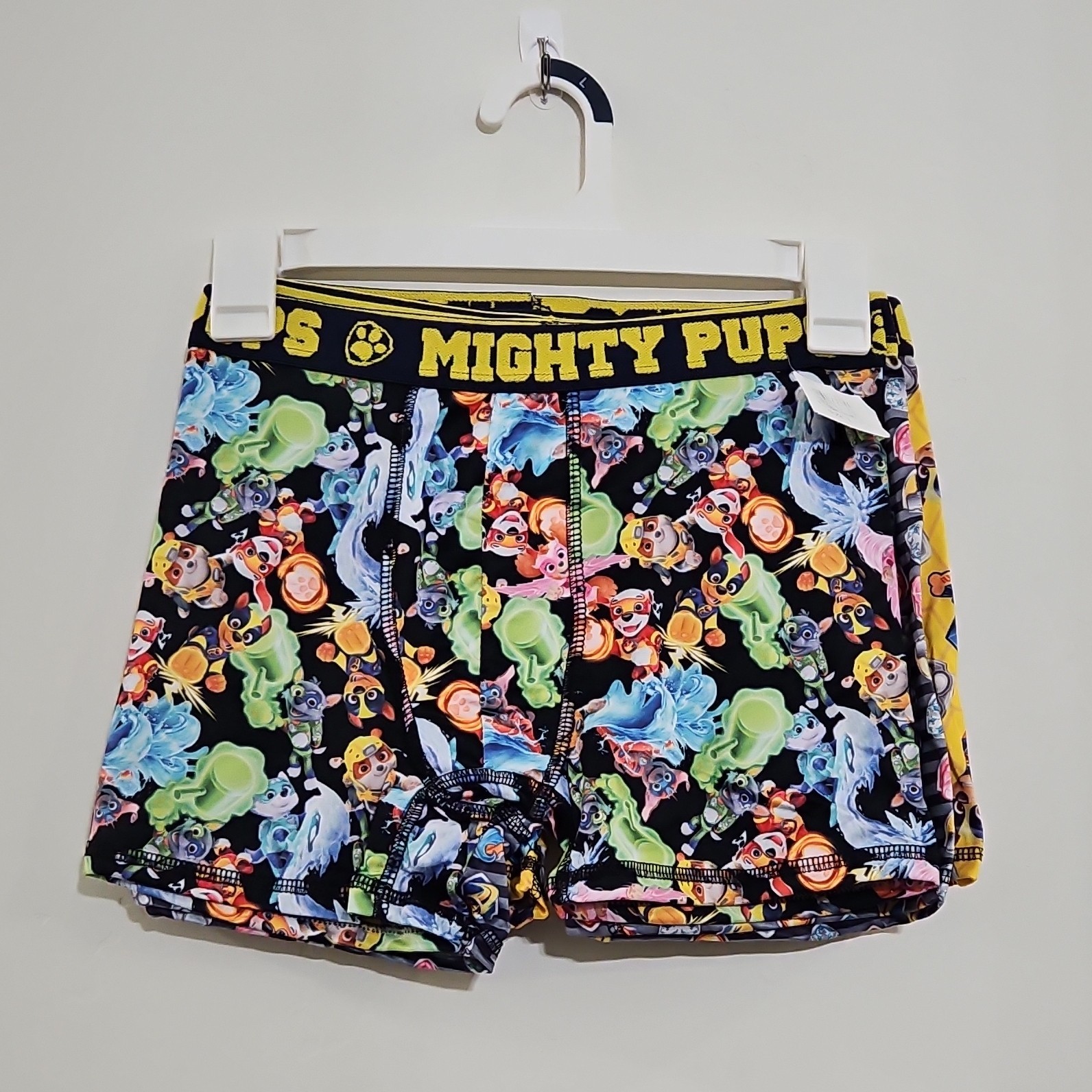 Nickelodeon PAW Patrol Mighty Pups Boys Boxer Briefs L 4-Pack Polyester ...