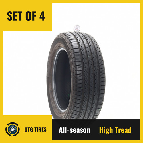 Set of (4) Used 225/60R17 Yokohama YK-CTX 99H - 9.5-10/32