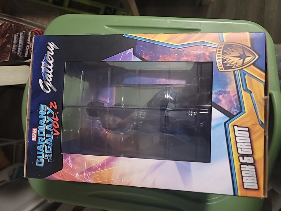 Marvel Guardianes de la Galaxia Vol. Figura de PVC de 9 pulgadas Drax & Baby Groot de 2 pulgadas Foto 3 de 4