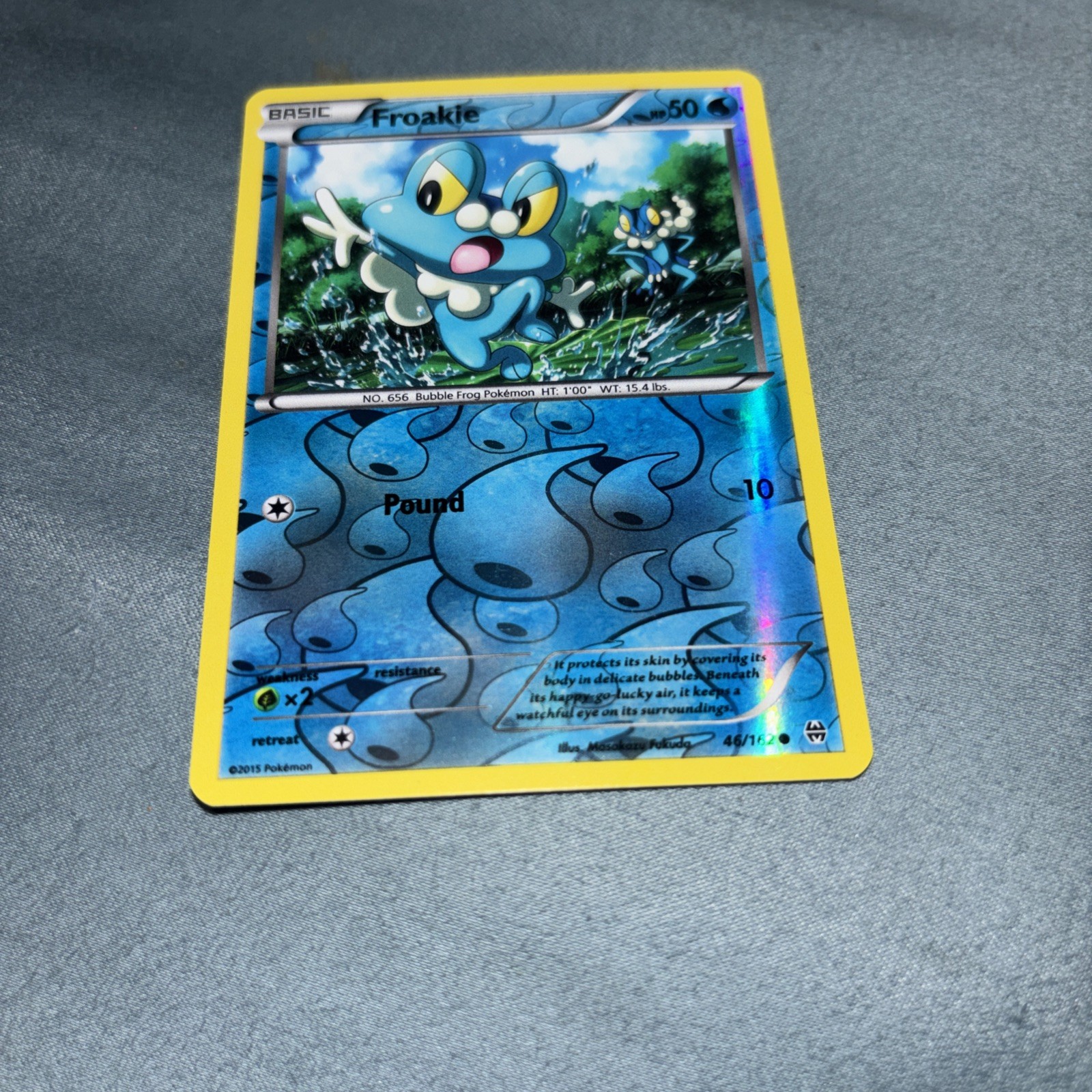 Froakie 46/162 Common - Pokemon TCG XY-BREAKthrough - Reverse Holo (NM)