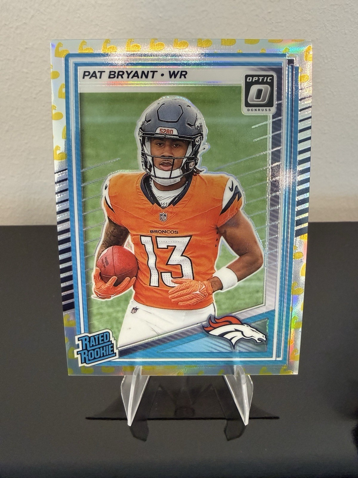 2025 Panini Donruss Optic Pat Bryant #215 Flex Emoji Rated Rookie (RC) /199