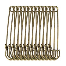 30Pcs Large Safety Pins Heavy Duty Blanket Pins Bulk Steel Spring Lock Pins
