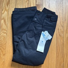 NWT ROXY Diversion Snow Pants Girls Size 8 Small Black DryFlight 10K Insulated