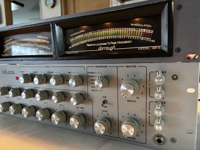 UREI 1620 ROTARY DJ MIXER SILVERFACE AND DORROUGH VU METER 40 | eBay