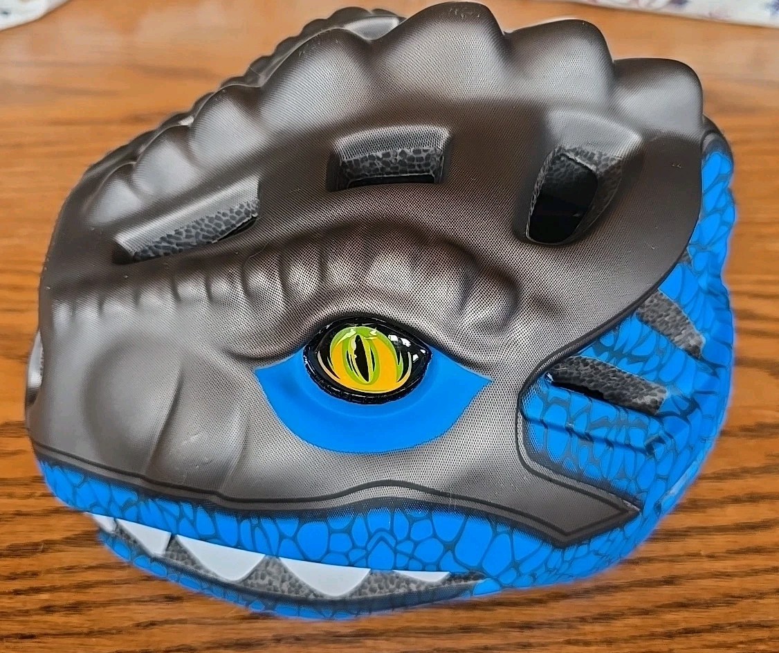 Kids/Toddler-Bike/skate Helmet Adjustable Dinosaur Helmet