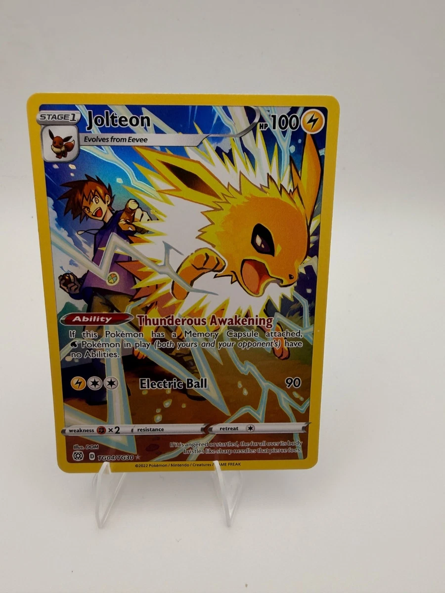 Pokémon Jolteon Pokémon TCG Ultra Rare Individual Collectible Card
