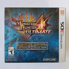 Monster Hunter 4 Ultimate Collector's Edition Nintendo 3DS RPG Game NEW SEALED