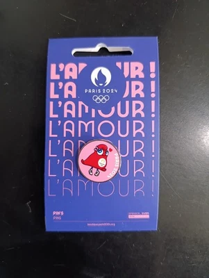 Pin's JO Jeux Olympiques Paris France 2024 - Photo 1/2