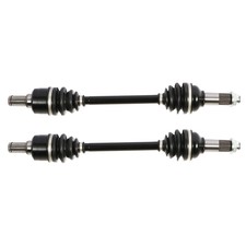 Caltric Front Axle Inner Outer Cv Boot Kit Compatible with Yamaha Kodiak 400 Yfm400Fa 4X4 2000-2006, CV (Constant Velocity) - Canada
