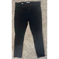 Levi  s Classic Bootcut Jeans Women  s 14 W32 L32 Black Stretch Mid Rise Denim EUC