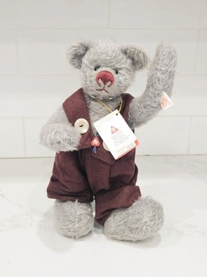  RARE Clemens Mohair Teddy Bear Pair - LTD ED ''Tom'' (25/75) & Designer...