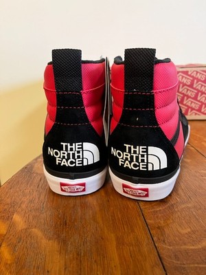 VANS Off The Wall Sk8-Hi 46 MTE DX x The North Face Red 2017