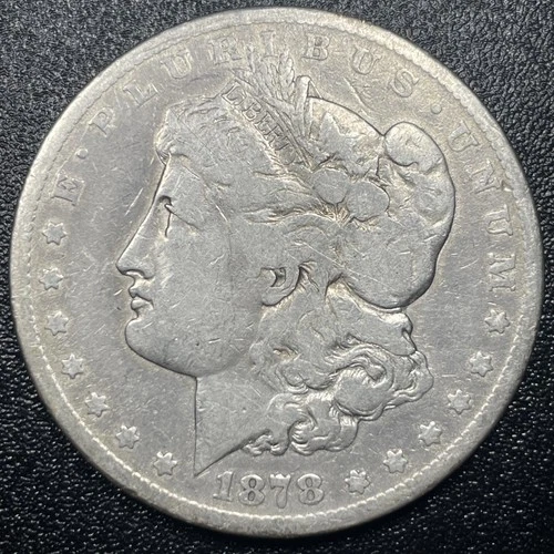 1878-CC Morgan Silver Dollar $1 VG Very Good Carson City Key Date