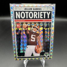 2025 Panini Mosaic Dillon Gabriel Notoriety Mosaic #19 Browns 