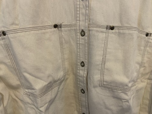 Camisa De Colección Lee Auténtica Ropa Algodón Pesado Abotonada Talla M Hong Kong Nueva sin Etiquetas - Imagen 2 de 11