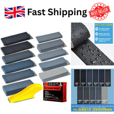 75‑Piece Wet & Dry Sandpaper Set (120–5000 Grit) – Mini Sheets with Hand Sanding