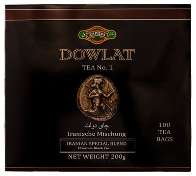 Iranische Mischung 100 Beutel Iranian Special Blend Aroma Schwarzer Teabag black
